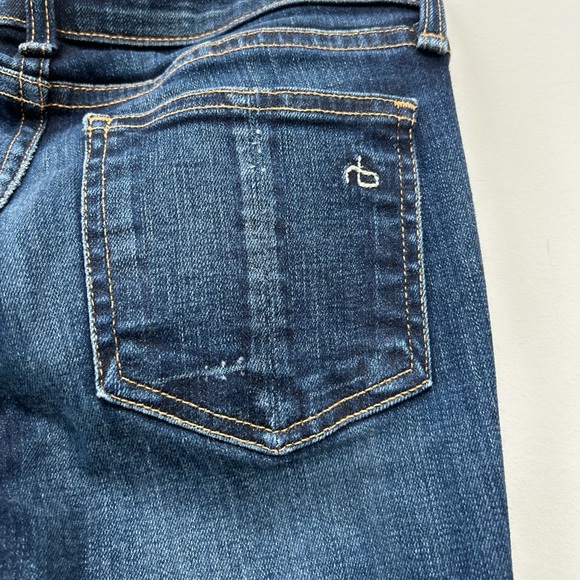 Rag & bone dark wash skinny jeans women’s denim size 24 denim - Picture 3 of 5